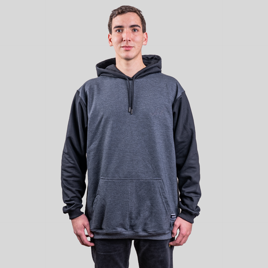 CLASSIC BLACK-GREY HOODIE
